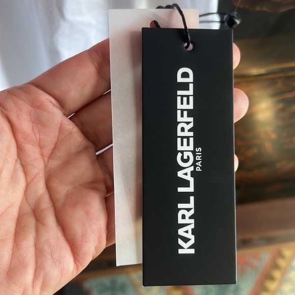 KARL LAGERFELD NWT TEE T SHIRT Large - Picture 6 of 7